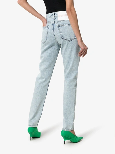 Shop Calvin Klein Jeans Est.1978 Calvin Klein Jeans Est. 1978 Low Rise Slim Leg Jeans In 911 Blue