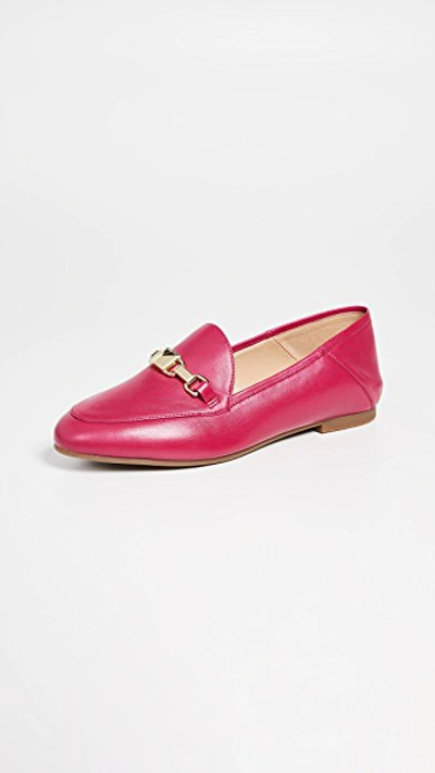 Shop Michael Michael Kors Charlton Loafers In Lacquer Pink