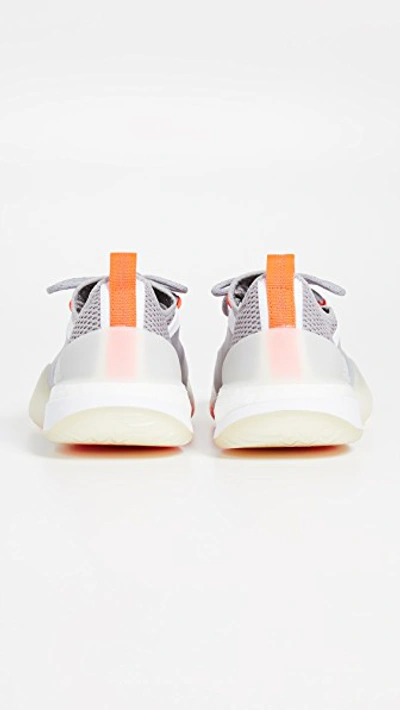 Shop Adidas By Stella Mccartney Pureboost X Tr 3.0 Sneakers In White/light Granite/solar Red