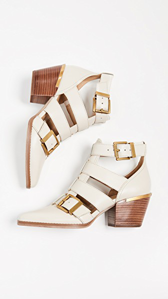 michael kors griffin cage bootie