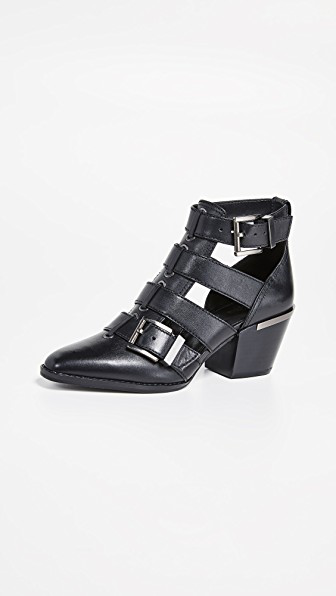 michael kors griffin cage bootie