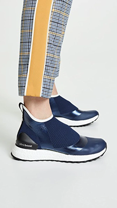 Shop Adidas By Stella Mccartney Ultraboost X All Terrain Sneakers In Night Indigo/core Black/white