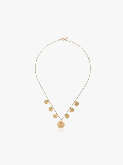 Shop Anissa Kermiche 18k Yellow Gold Louise Coin Necklace
