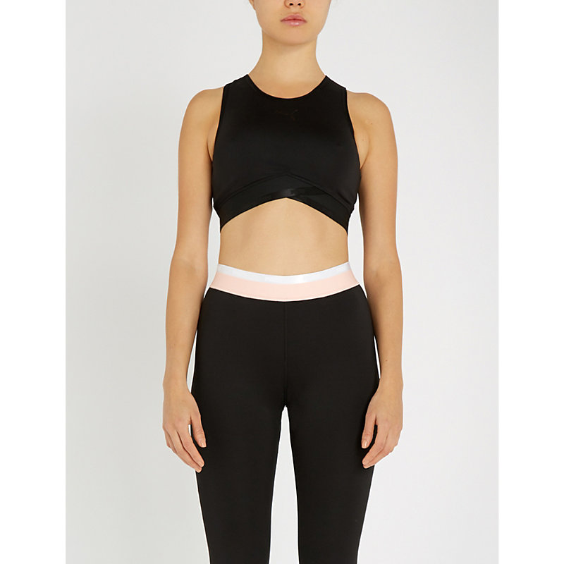 puma soft sport crop top