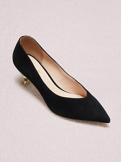 Shop Kate Spade Coco Heels In Black