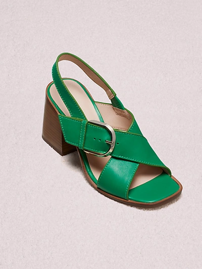 Shop Kate Spade Raleigh Sandals In Green Bean