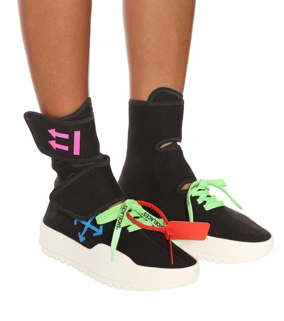 Shop Off-white Cst-001 Sneakers In Black