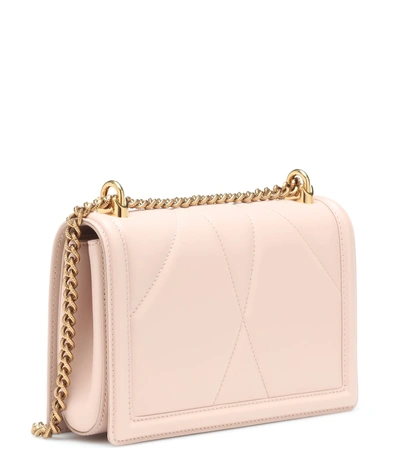 Shop Dolce & Gabbana Medium Devotion Shoulder Bag In Pink