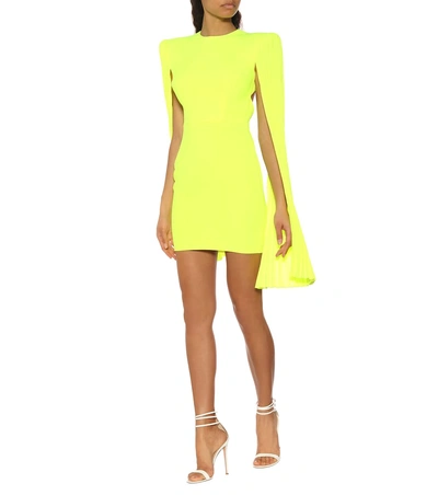 Shop Alex Perry Jenna Minidress In Yellow