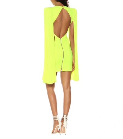 Shop Alex Perry Jenna Minidress In Yellow