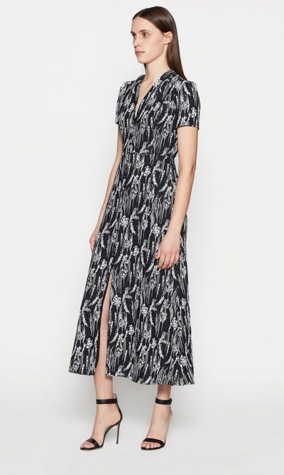 Shop Equipment Gaetan Dress In True Black/nature White