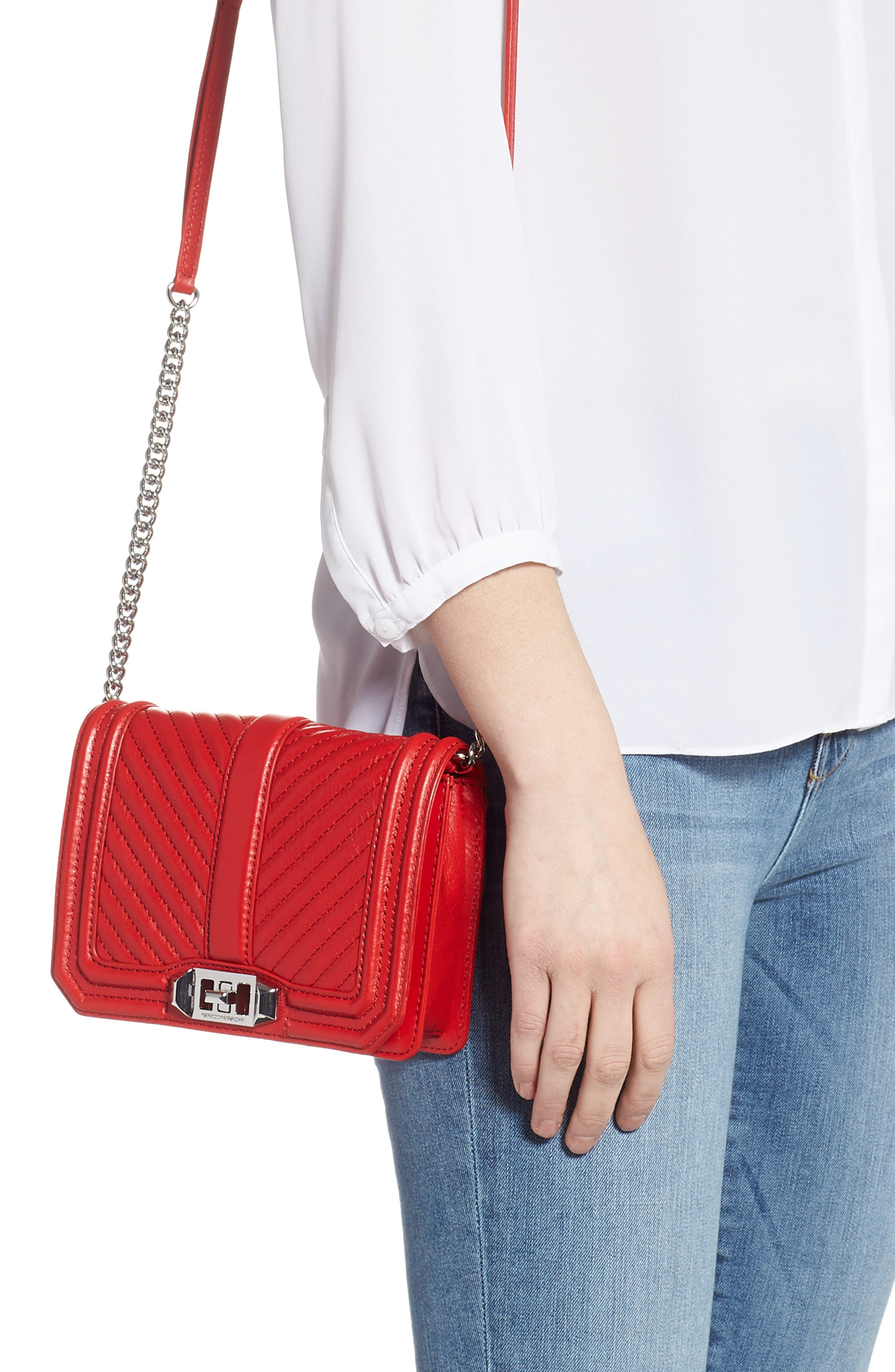 rebecca minkoff red crossbody