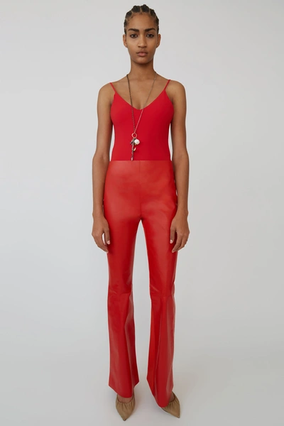 Shop Acne Studios  In Sharp Red