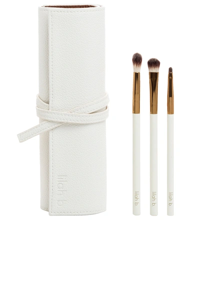 Shop Lilah B . For Your Eyes Only Brush Set In N/a In N,a