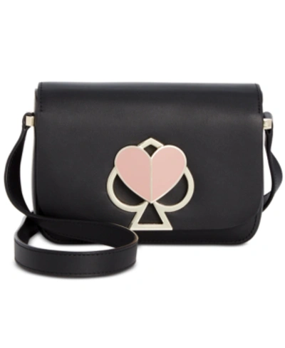 Shop Kate Spade New York Nicola Twistlock Mini Shoulder Bag In Black/gold