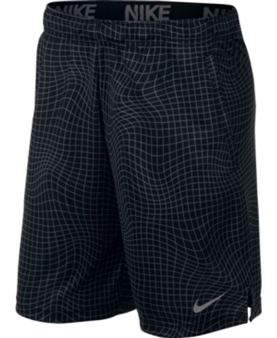 Shop Nike Men's Dri-fit Printed 9" Shorts In Blue Void