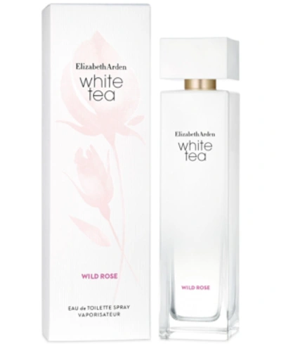 Shop Elizabeth Arden White Tea Wild Rose Eau De Toilette Spray, 3.3-oz.