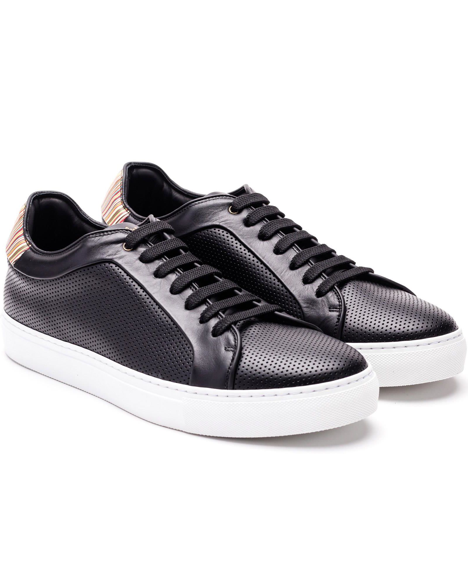 Paul Smith Leather Sneakers In Black | ModeSens