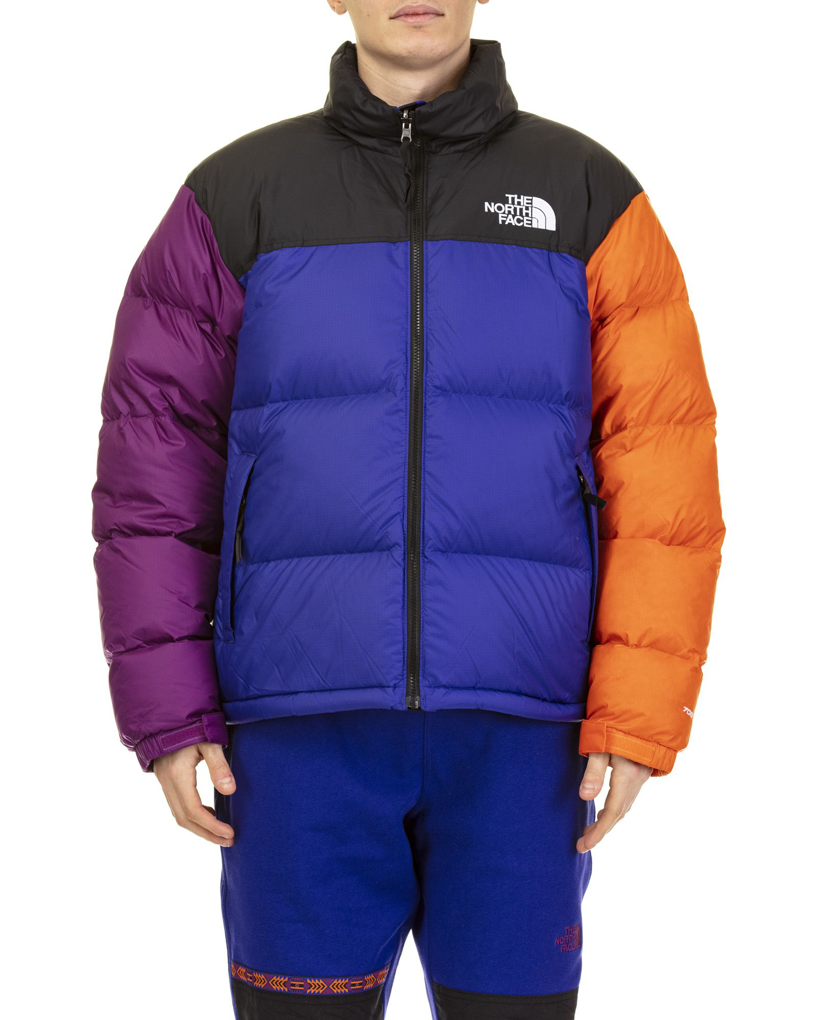 The North Face Down Jacket In Multicolour | ModeSens