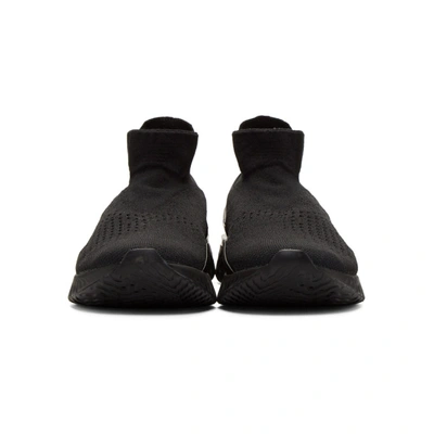 Nike Black Flyknit Rise React Sneakers | ModeSens