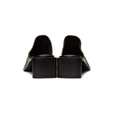 Shop Acne Studios Black Bernelle Heel Sandals In Black/blk