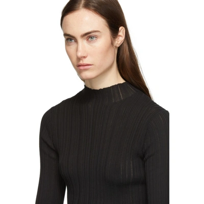 Shop Acne Studios Black Kana Turtleneck