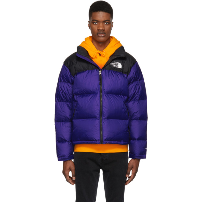 north face 1996 retro nuptse jacket aztec blue