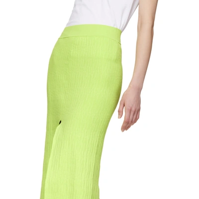 Shop Simon Miller Green Luz Skirt In 70230 Lime