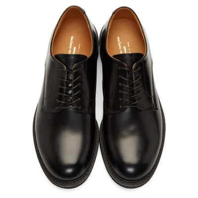 Shop Comme Des Garçons Homme Deux Comme Des Garcons Homme Black Lace-up Derbys In 1 Blk