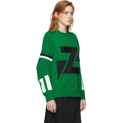 Shop Undercover Green Crewneck Sweater