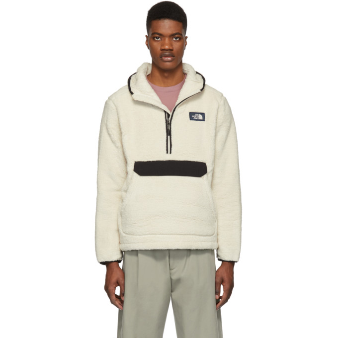 off white face hoodie