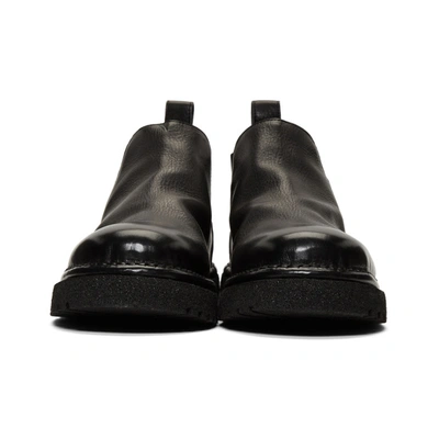 Shop Marsèll Black Pallottola Pomice Beatles Boots