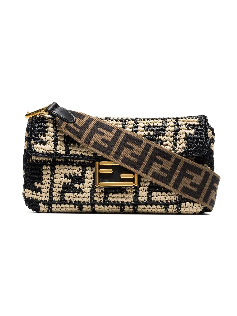 fendi baguette raffia