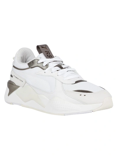 Puma Rs-x Trophy Sneaker In White/bronze | ModeSens