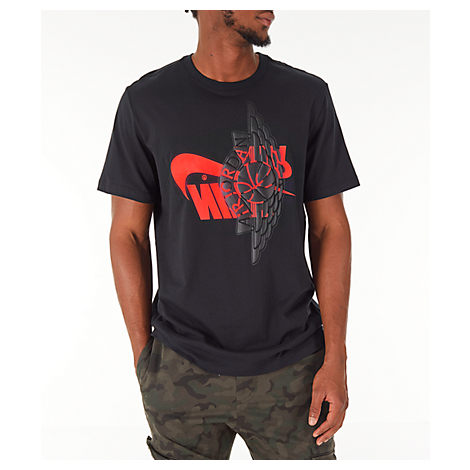 Nike Jordan Men's Jordan Futura Wings T-shirt In Black Size Large ...