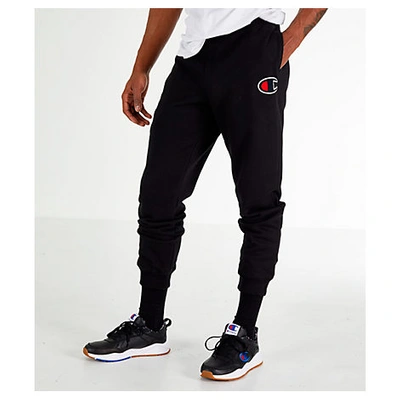 Shop Champion Women's Reverse Weave Chenille Jogger Sweatpants In Black