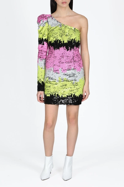 Shop Amen Dress In Multicolor