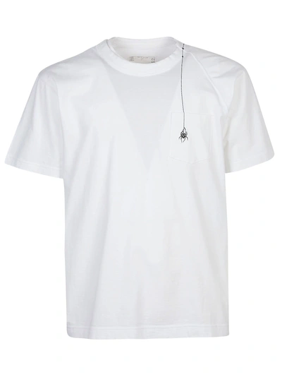 Shop Sacai Dr Woo T-shirt In White