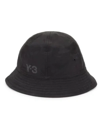 Shop Y-3 Reversible Bucket Hat In Black