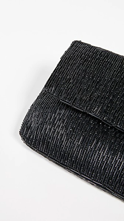 Shop Santi Beaded Clutch In Black