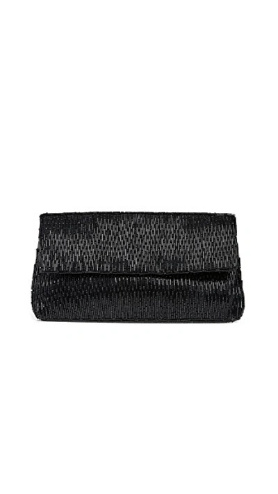 Shop Santi Beaded Clutch In Black