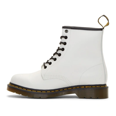 Shop Dr. Martens' White 1460 Boots