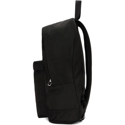 Shop Kenzo Black Large Tiger Backpack In 99 - Black