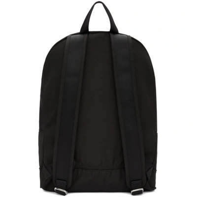 Shop Kenzo Black Large Tiger Backpack In 99 - Black