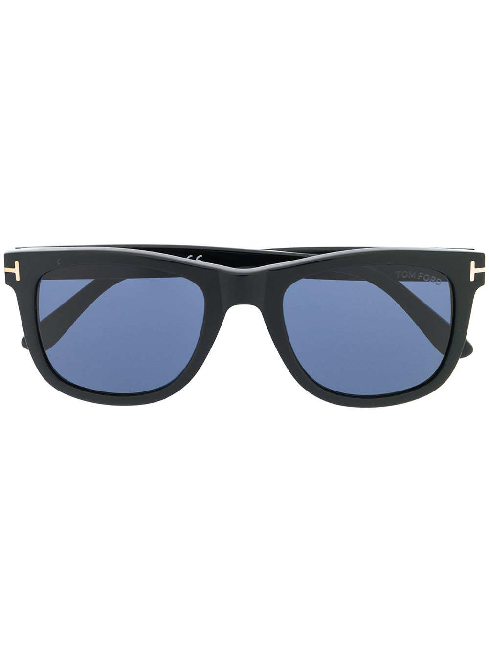 Tom Ford Eyewear Logo Square Frame Sunglasses Black Modesens