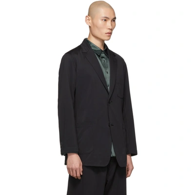 Shop Yohji Yamamoto Black Cut Jacket