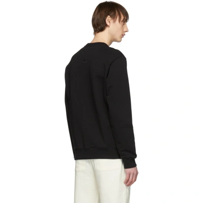 Shop Kenzo Black  Paris Sweatshirt In 99 Black