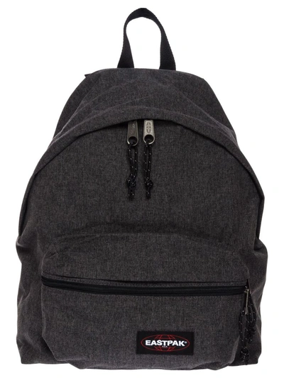 Shop Eastpak Padded Zipplr Backpack In Black-denim