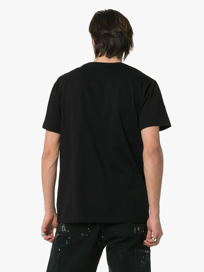 Shop Gucci Hologram Ss Tee Blk In 1082 Black