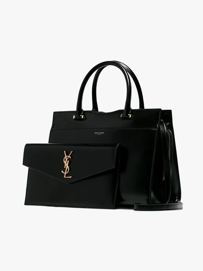 Shop Saint Laurent Mittelgrosse 'update' Handtasche In Black